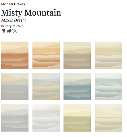 Misty Mountain | Tissus de décoration | CF Stinson