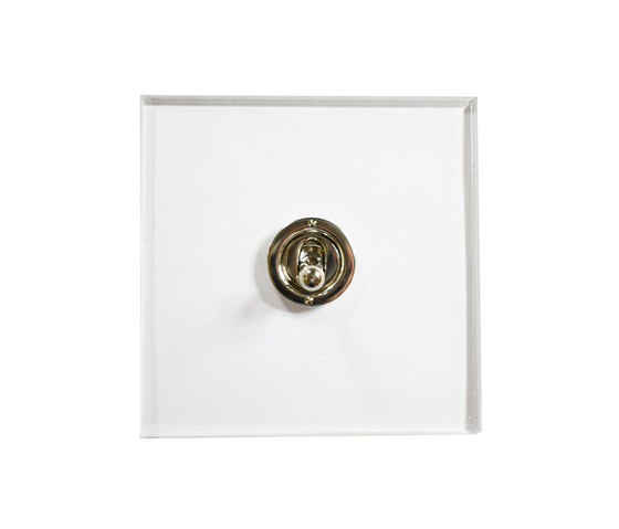 Invisible Lightswitch® with Nickel Silver dolly | Interruptores a palanca | Forbes & Lomax