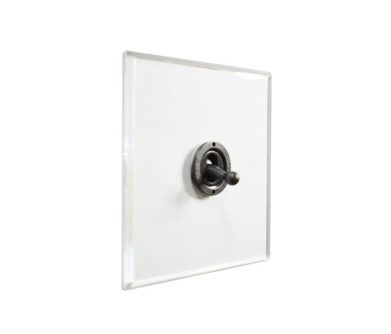 Invisible Lightswitch® with Antique Bronze dolly | Interruttori leva | Forbes & Lomax