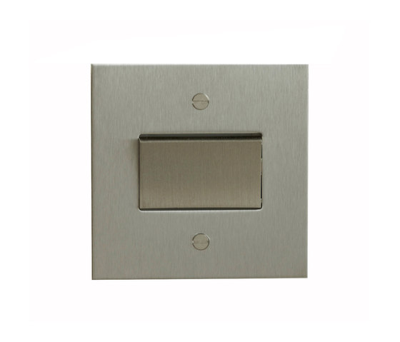 Stainless Steel fan switch | Interruptores basculantes | Forbes & Lomax
