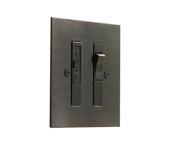 Antique Bronze switched fused spur | Security systems | Forbes & Lomax