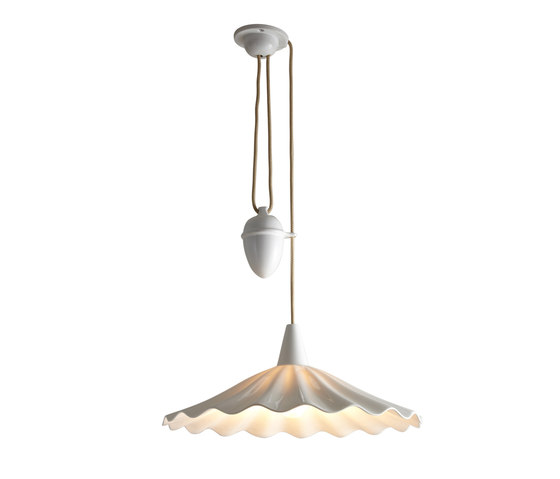 Christie Pendant, Rise & Fall, Sand & Taupe Braided Cable | Suspended lights | Original BTC