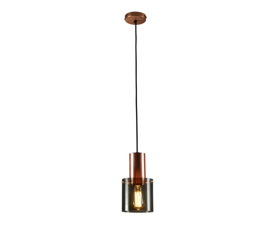 Walter Copper Pendant, Size 1, Anthracite | Suspended lights | Original BTC