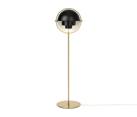 Multi-Lite Floor Lamp | Brass/Black | Standleuchten | GUBI