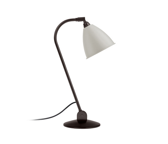 Bestlite BL2 Table lamp | All Black Brass/Classic White | Luminaires de table | GUBI