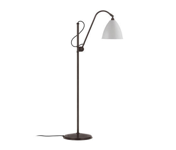Bestlite BL3 M Floor lamp | Black Brass/Classic White | Free-standing lights | GUBI