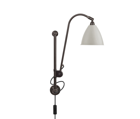 Bestlite BL5 Wall lamp | Black Brass/Classic White | Lampade parete | GUBI
