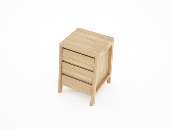 Circa17 SIDE TABLE WITH 3 DRAWERS | Tables d'appoint | Karpenter