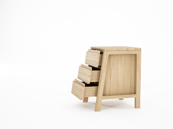 Circa17 SIDE TABLE WITH 3 DRAWERS | Mesas auxiliares | Karpenter