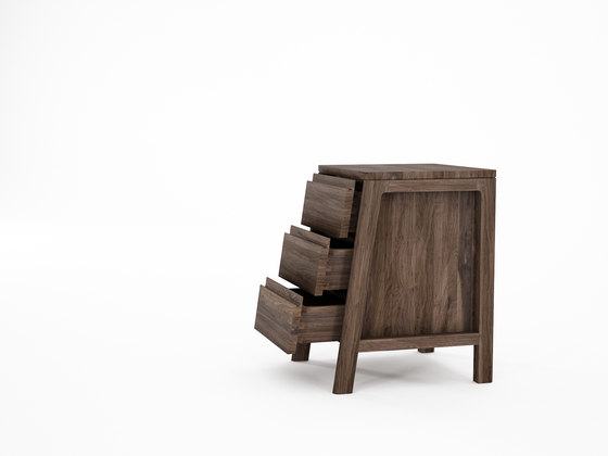 Circa17 SIDE TABLE WITH THREE DRAWERS | Mesas auxiliares | Karpenter