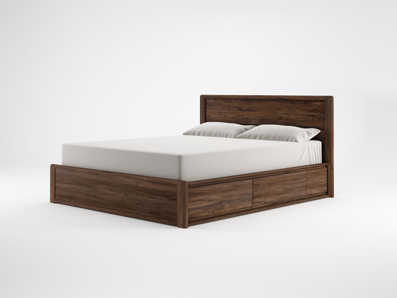 Circa17 QUEEN SIZE BED SOLID HEADBOARD | Testiere di letto | Karpenter