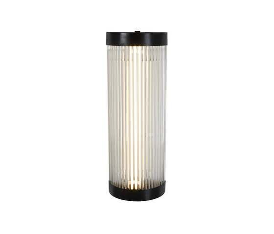 Pillar LED wall light, 40/15cm, Weathered Brass | Wall lights | Original BTC