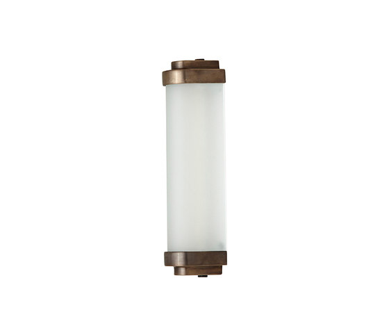 Cabin LED wall light, 28cm, Weathered Brass | Wandleuchten | Original BTC