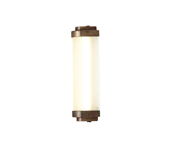 Cabin LED wall light, 28cm, Weathered Brass | Wall lights | Original BTC