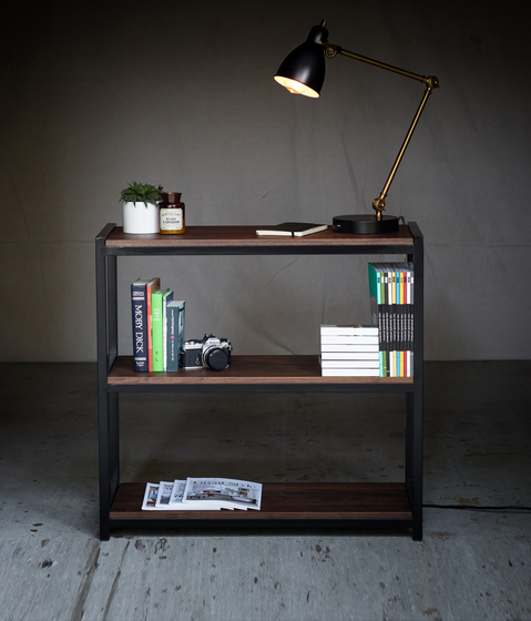 Bookshelf Walnut | Regale | Harkavy Furniture