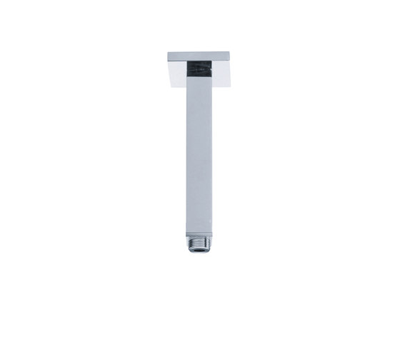 Contemporary | Square shower arm, vertical, 200mm | Shower controls | rvb