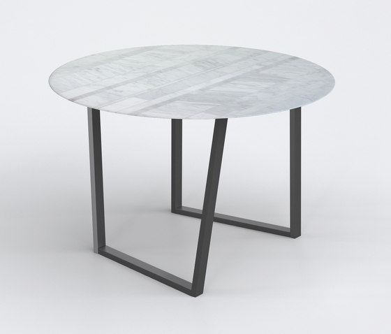 Dritto Dining Table Ø 120 cm | Dining tables | Salvatori