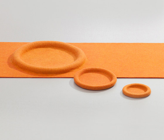 Ikko Runner/Hotpad/Coaster Orange | Sottopentole | HANDS ON DESIGN