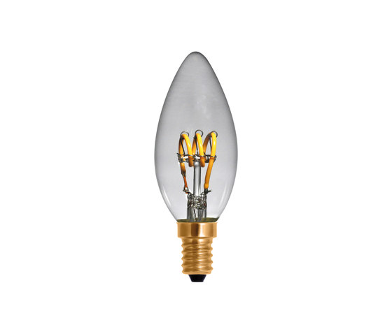 LED Candle Curved clear | Accesorios de iluminación | Segula