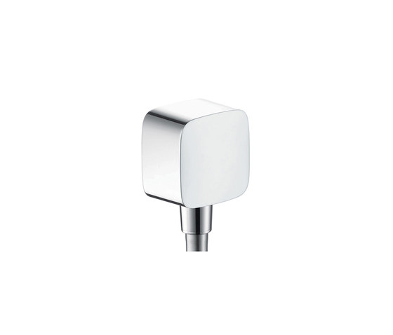 hansgrohe Fixfit wall outlet with non-return valve and synthetic joint | Bathroom taps accessories | Hansgrohe