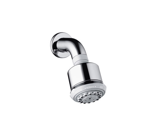 hansgrohe Clubmaster 3jet ducha fija con brazo de ducha EcoSmart 9 l/ min | Grifería para duchas | Hansgrohe