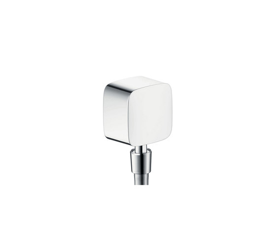 hansgrohe Fixfit wall outlet with non-return valve and pivot joint | Bathroom taps accessories | Hansgrohe