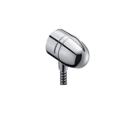 hansgrohe Fixfit E stop wall outlet with shut-off valve and non-return valve | Bathroom taps accessories | Hansgrohe