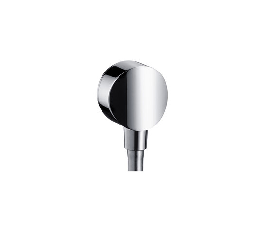 hansgrohe Fixfit S wall outlet with non-return valve with metal connection angle | Bathroom taps accessories | Hansgrohe