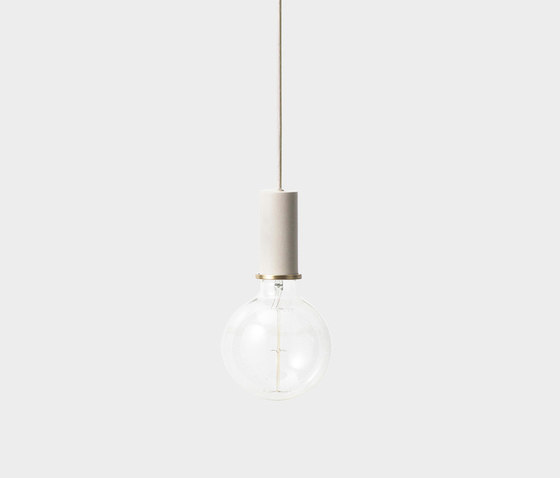 Collect - Pendant - Low - Light Grey | Suspended lights | ferm LIVING