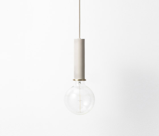 Collect - Pendant - High - Light Grey | Suspensions | ferm LIVING