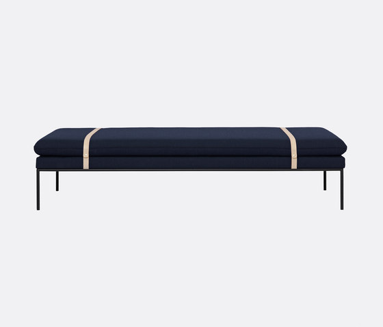 Turn Daybed - Fiord - Solid Dark Blue | Day beds / Lounger | ferm LIVING