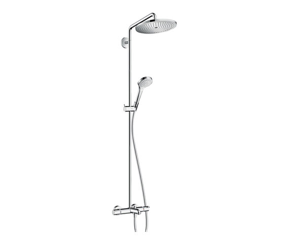 hansgrohe Showerpipe Croma 280 1jet bain/douche | Robinetterie de douche | Hansgrohe