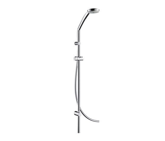 hansgrohe Croma 100 Multi hand shower/ Unica'Reno Lift wall bar 1.05 m set | Shower controls | Hansgrohe