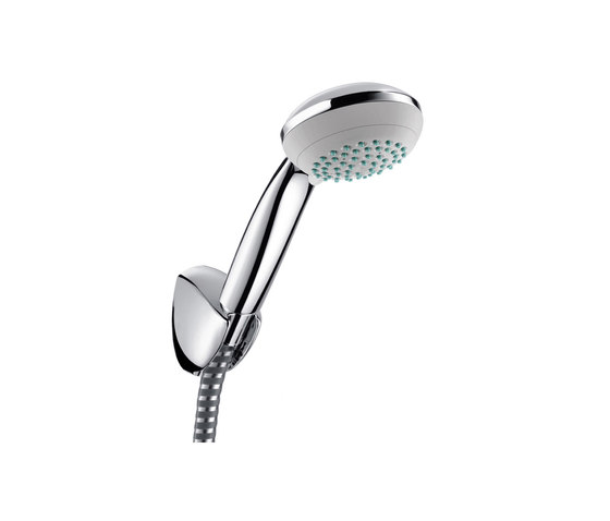 hansgrohe Crometta 85 Variojet hand shower/ Porter'C shower holder set 1.60 m | Shower controls | Hansgrohe