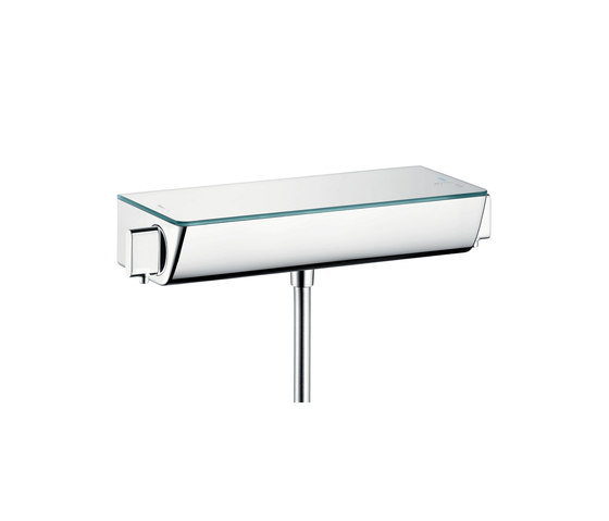 hansgrohe Ecostat Select thermostatic shower mixer for exposed installation - Renovation | Shower controls | Hansgrohe