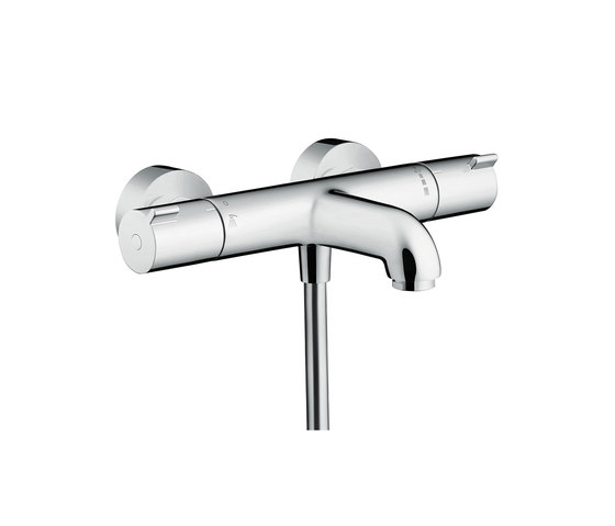 hansgrohe Ecostat 1001 CL thermostatic bath mixer for exposed installation | Shower controls | Hansgrohe
