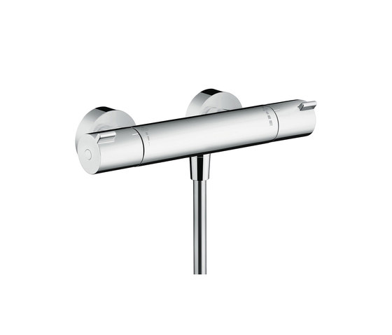 hansgrohe Ecostat 1001 CL thermostatic shower mixer for exposed installation | Shower controls | Hansgrohe