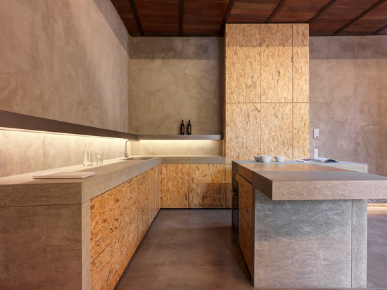 Beton Küche | Design Beispiel | Beton Platten | Dade Design AG concrete works Beton