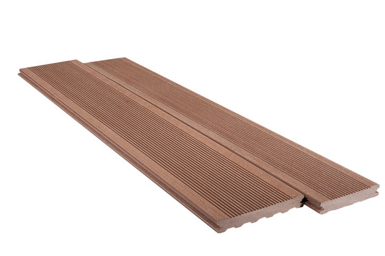 Elegance | Grooved Decking Board - Exotic brown | Pavimentos | Silvadec