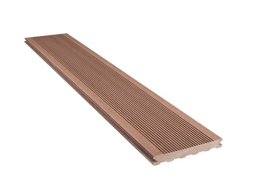 Elegance | Grooved Decking Board - Exotic brown | Pavimentos | Silvadec