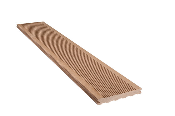 Elegance | Grooved Decking Board - Colorado brown | Pavimenti | Silvadec