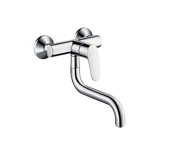 hansgrohe Focus Single lever kitchen mixer wall-mounted | Kitchen taps | Hansgrohe