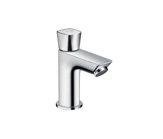 hansgrohe Logis Pillar tap 70 without waste set "Hot" | Wash basin taps | Hansgrohe