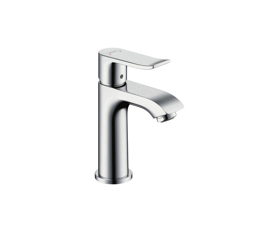 hansgrohe Metris Single lever basin mixer 100 without waste set for hand washbasins | Wash basin taps | Hansgrohe