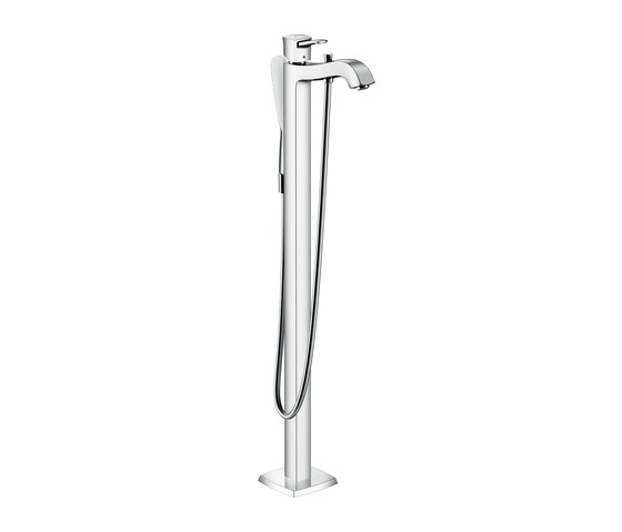 hansgrohe Metropol Classic Single lever bath mixer floor-standing with lever handle | Bath taps | Hansgrohe