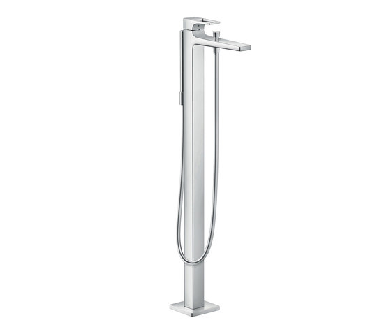 hansgrohe Metropol Single lever bath mixer floor-standing with loop handle | Bath taps | Hansgrohe