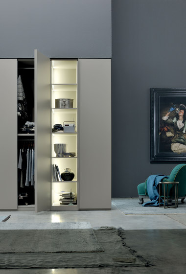 SpazioLab Hinged Ala Wing | Cabinets | Silenia
