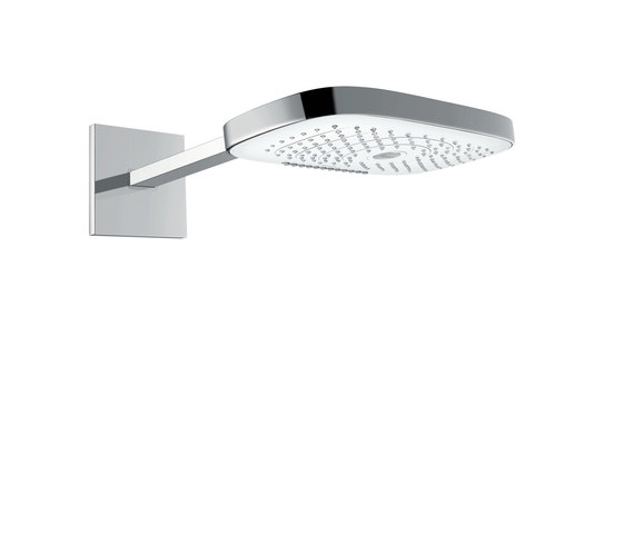hansgrohe Raindance Select E 300 3jet overhead shower with shower arm 390 mm | Shower controls | Hansgrohe