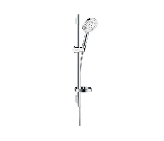 hansgrohe Raindance Select S 120 3jet hand shower/ Unica'S Puro wall bar 0.65 m set | Shower controls | Hansgrohe