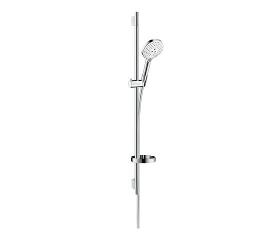 hansgrohe Raindance Select S 120 3jet hand shower/ Unica'S Puro wall bar 0.90 m set | Shower controls | Hansgrohe